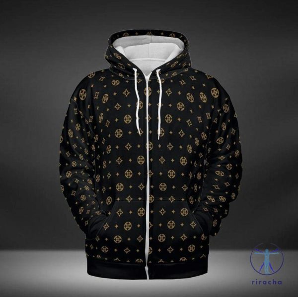 Luxury Premium Louis Vuitton Unisex Zip Hoodie Replica T Shirt Hoodie Sweatshirt Unique riracha 2