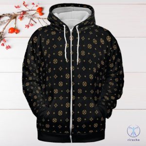 Luxury Premium Louis Vuitton Unisex Zip Hoodie Replica T Shirt Hoodie Sweatshirt Unique riracha 4