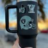 Las Vegas Raiders 40 Oz Tumbler Lv Raiders Stanley Cup Las Vegas Raiders Inspired Tumbler Gift For Las Vegas Raiders Fan Gift For Him Her riracha 1