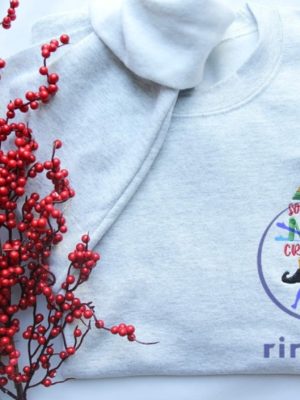 Son Of A Nutcracker Elf Embroidered Crewneck Sweatshirt T Shirt Hoodie Christmas Gift For Her Gift For Him Unique riracha 5