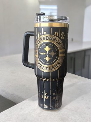 Pittsburgh Steelers 40 Oz Tumbler Stanley Cup Gift For Fan Gift For Men Women Unique riracha 2