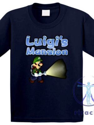 Luigis Mansion Super Mario Cool Fun T Shirt Sweatshirt Hoodie Gift For Super Mario Fan Gift For Men Women Daughter Son Unique Tee Christmas Gifts riracha 3