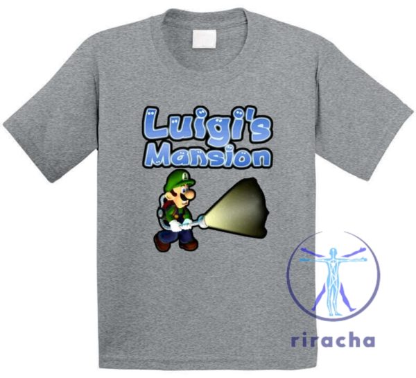 Luigis Mansion Super Mario Cool Fun T Shirt Sweatshirt Hoodie Gift For Super Mario Fan Gift For Men Women Daughter Son Unique Tee Christmas Gifts riracha 6