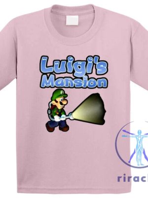 Luigis Mansion Super Mario Cool Fun T Shirt Sweatshirt Hoodie Gift For Super Mario Fan Gift For Men Women Daughter Son Unique Tee Christmas Gifts riracha 9