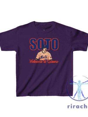 New York Mets Juan Soto Baseball Welcome To Queens T Shirt Hoodie Sweatshirt Gift For Fans Apparel Tee Gifts Tshirt Unqiue riracha 2