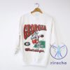 Vintage 90S Georgia Bulldogs Football Sweatshirt Hoodie T Shirt Retro College Tshirt Game Day Apparel Gift For Fan Men Women Unique riracha 1