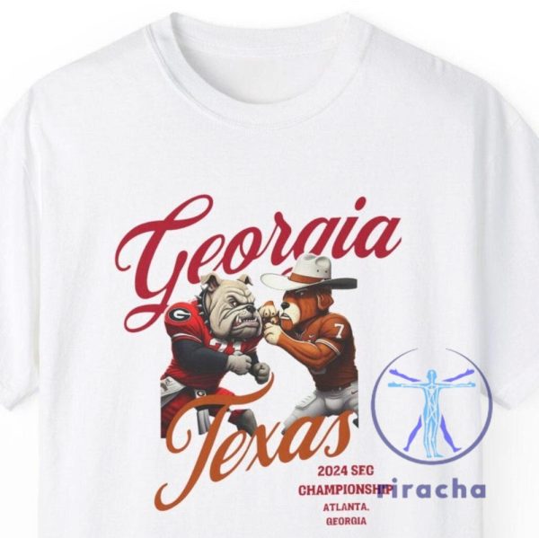 Georgia Bulldogs Vs Texas Longhorns 2024 Sec Championship Unisex T Shirt Hoodie Sweatshirt Gift For Fan Men Women Unique riracha 7