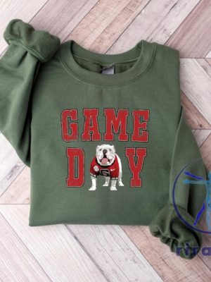 Georgia Bulldogs Football Game Day Sweatshirt Hoodie T Shirt Gift For Fan Mascot Tshirt Gifts For Men Women Unique riracha 3