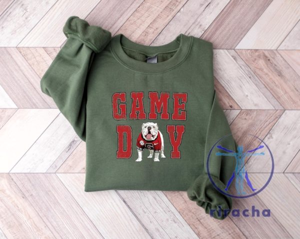 Georgia Bulldogs Football Game Day Sweatshirt Hoodie T Shirt Gift For Fan Mascot Tshirt Gifts For Men Women Unique riracha 3