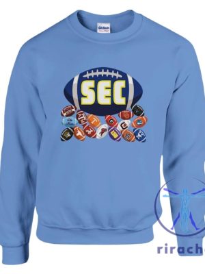 Sec Football Southeastern Conference Shirt Hoodie Sweatshirt Unisex Crewneck Gift For Fan Men Women Unique riracha 4