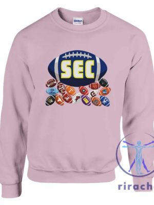 Sec Football Southeastern Conference Shirt Hoodie Sweatshirt Unisex Crewneck Gift For Fan Men Women Unique riracha 6