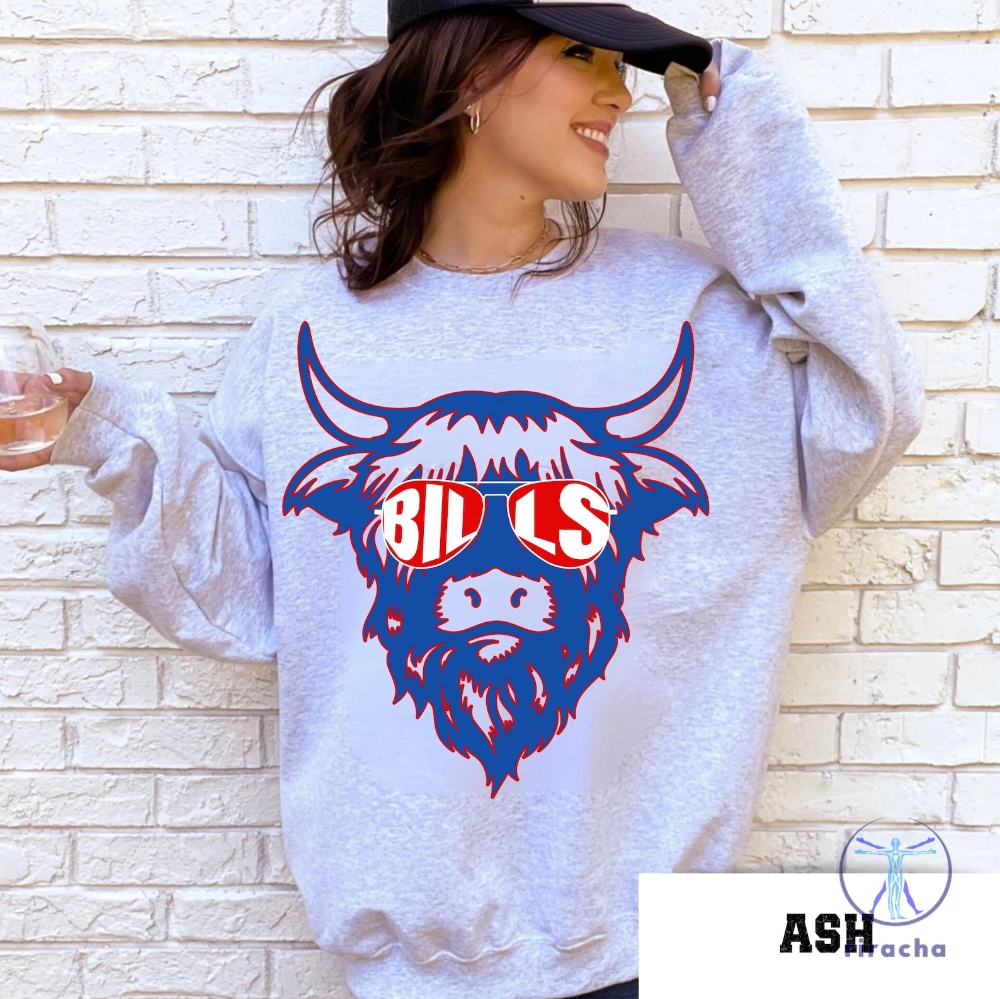 Buffalo Bills Football Sweatshirt T Shirt Hoodie Buffalo Bills Crewneck Vintage Style Buffalo Sweatshirts Buffalo Football Sweater Josh Allen Tee