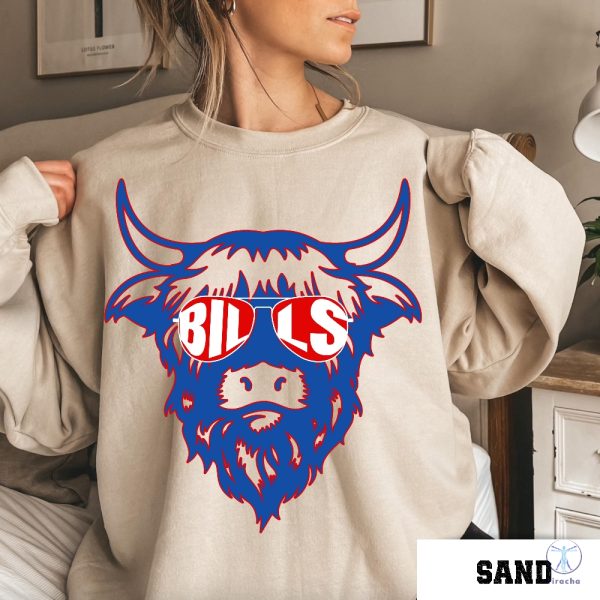 Buffalo Bills Football Sweatshirt T Shirt Hoodie Buffalo Bills Crewneck Vintage Style Buffalo Sweatshirts Buffalo Football Sweater Josh Allen Tee riracha 5