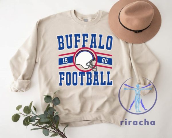 Retro Buffalo Bill 19 60 Football Sweatshirt Hoodie Tshirt Vintage Crewneck Throwback Shirts Gift For Football Fan Men Women Unique riracha 3