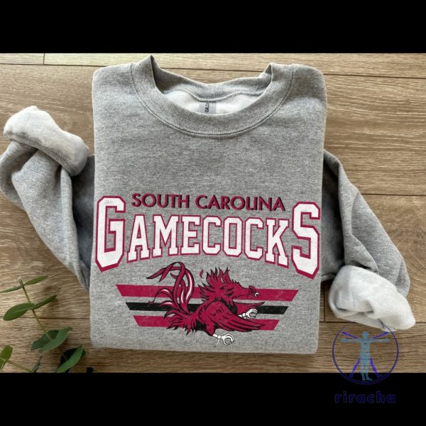 South Carolina Gamecocks Football Sweatshirt Hoodie T Shirt Collegiate Sweatshirts Apparel Tee Shirts Gifts For Men Women Birthday Gift Unique riracha 1