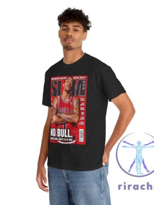 Derrick Rose Chicago Bulls Nba Slam Cover Tee Shirt Hoodie Sweatshirt Tee Gifts For Fan Men Women Birthday Gift Shirt Unique For Daughter Son riracha 3