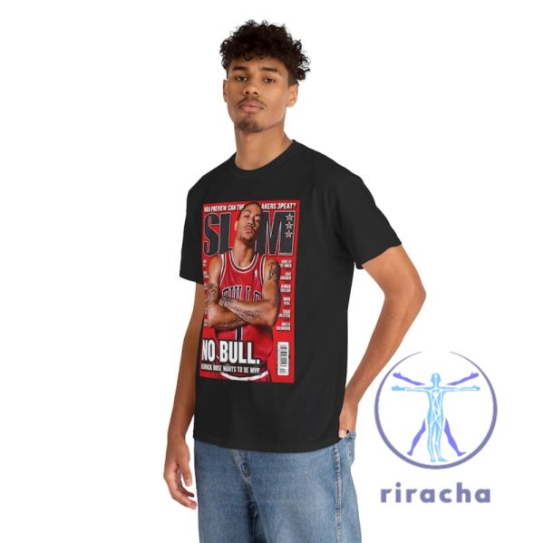 Derrick Rose Chicago Bulls Nba Slam Cover Tee Shirt Hoodie Sweatshirt Tee Gifts For Fan Men Women Birthday Gift Shirt Unique For Daughter Son riracha 3