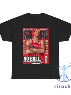 Derrick Rose Chicago Bulls Nba Slam Cover Tee Shirt Hoodie Sweatshirt Tee Gifts For Fan Men Women Birthday Gift Shirt Unique For Daughter Son riracha 5