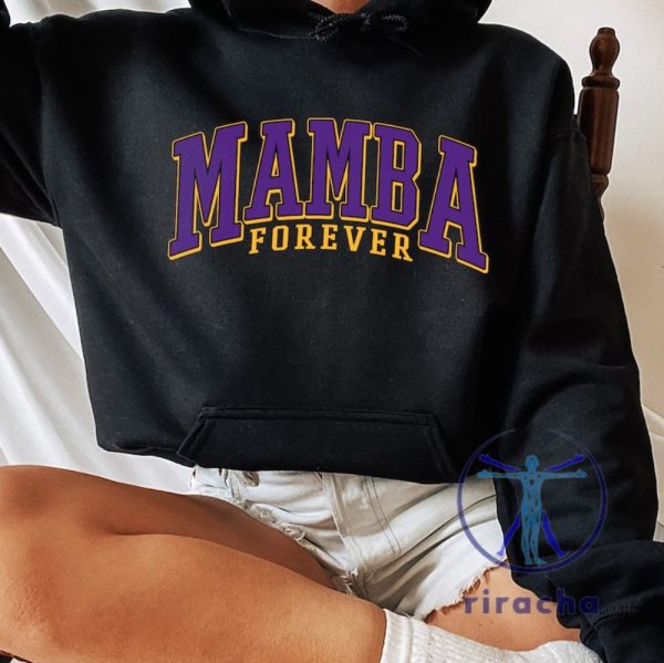 Mamba Forever Shirt Hoodie Sweatshirt Kobe Bryant Unique Shirts Gift For Fan Basketball Lover Sweatshirts Hoodies Tee Birthday Gifts riracha 2