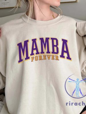 Mamba Forever Shirt Hoodie Sweatshirt Kobe Bryant Unique Shirts Gift For Fan Basketball Lover Sweatshirts Hoodies Tee Birthday Gifts riracha 5