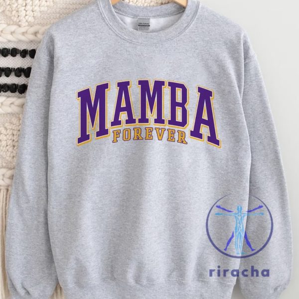 Mamba Forever Shirt Hoodie Sweatshirt Kobe Bryant Unique Shirts Gift For Fan Basketball Lover Sweatshirts Hoodies Tee Birthday Gifts riracha 6