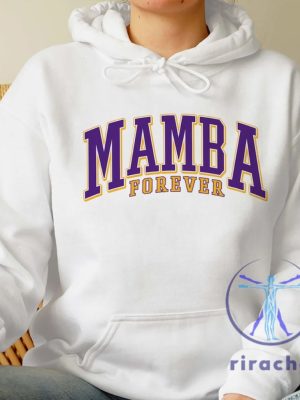 Mamba Forever Shirt Hoodie Sweatshirt Kobe Bryant Unique Shirts Gift For Fan Basketball Lover Sweatshirts Hoodies Tee Birthday Gifts riracha 7