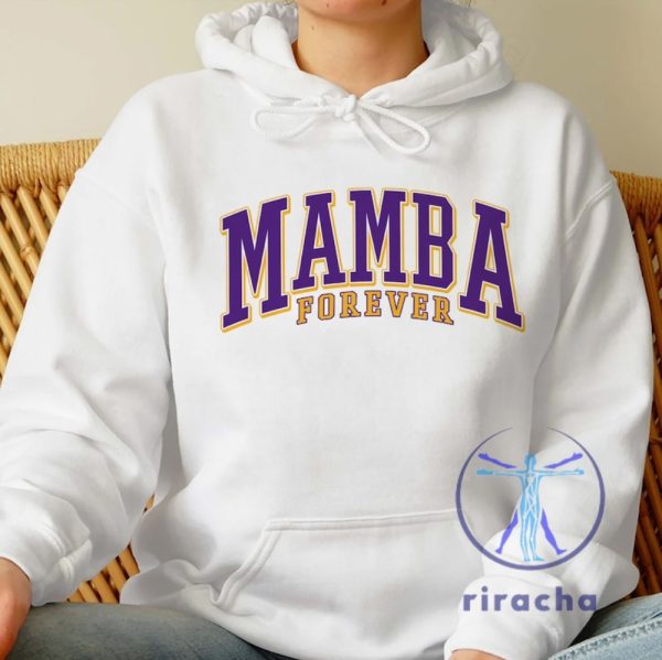 Mamba Forever Shirt Hoodie Sweatshirt Kobe Bryant Unique Shirts Gift For Fan Basketball Lover Sweatshirts Hoodies Tee Birthday Gifts riracha 7