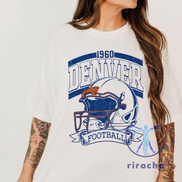 Vintage 90S Style Denver Broncos Sweatshirt Hoodie Shirt Game Day Team Football Gifts For Fan Men Women Him Her Sunday Denver Birthday Gift riracha 1