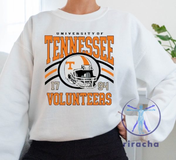 Tennessee Volunteers Football Sweatshirt Hoodie Shirt University Of Tennessee Shirts Vintage Tennessee Vols Sweater Gifts For Fan Men Women Retro riracha 1