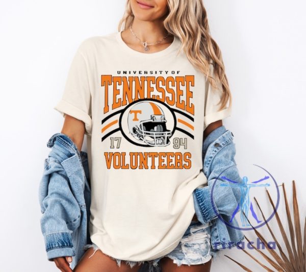 Tennessee Volunteers Football Sweatshirt Hoodie Shirt University Of Tennessee Shirts Vintage Tennessee Vols Sweater Gifts For Fan Men Women Retro riracha 6