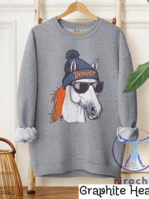 Denver Broncos Crewneck Sweatshirt Hoodie T Shirt Vintage Gifts For Fan Men Women Apparel Game Day Gift Unisex Denver Sweatshirts Tshirt Unique riracha 4