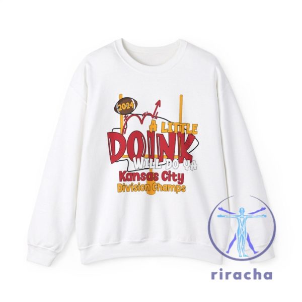 Kansas City Chiefs Football Division Champs Doink For The Division Sweatshirt Hoodie T Shirt Fan Gift Nfl Team Apparel Gifts For Fans Men Women riracha 1