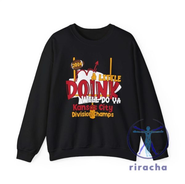 Kansas City Chiefs Football Division Champs Doink For The Division Sweatshirt Hoodie T Shirt Fan Gift Nfl Team Apparel Gifts For Fans Men Women riracha 2