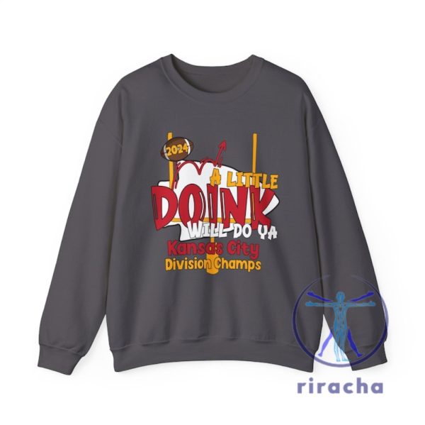 Kansas City Chiefs Football Division Champs Doink For The Division Sweatshirt Hoodie T Shirt Fan Gift Nfl Team Apparel Gifts For Fans Men Women riracha 4