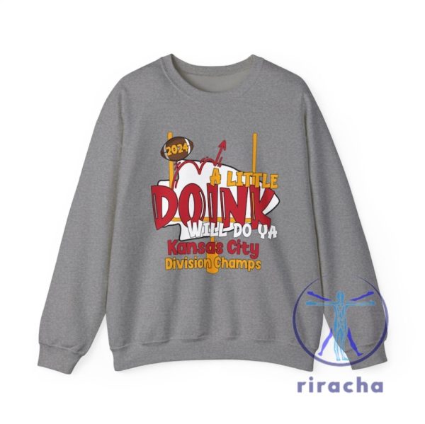 Kansas City Chiefs Football Division Champs Doink For The Division Sweatshirt Hoodie T Shirt Fan Gift Nfl Team Apparel Gifts For Fans Men Women riracha 5