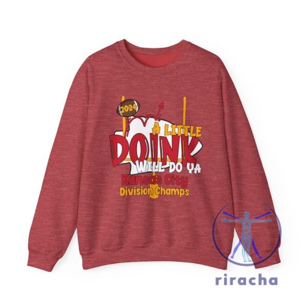 Kansas City Chiefs Football Division Champs Doink For The Division Sweatshirt Hoodie T Shirt Fan Gift Nfl Team Apparel Gifts For Fans Men Women riracha 7