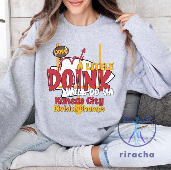 Kansas City Chiefs Football Division Champs Doink For The Division Sweatshirt Hoodie T Shirt Fan Gift Nfl Team Apparel Gifts For Fans Men Women riracha 9