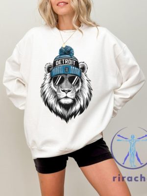 Detroit Lions Football Crewneck Sweatshirt Hoodie T Shirt Vintage Gifts For Fan Apparel Game Day Gift Unisex Men Women Unique riracha 2