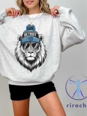 Detroit Lions Football Crewneck Sweatshirt Hoodie T Shirt Vintage Gifts For Fan Apparel Game Day Gift Unisex Men Women Unique riracha 4