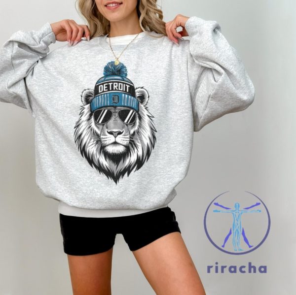 Detroit Lions Football Crewneck Sweatshirt Hoodie T Shirt Vintage Gifts For Fan Apparel Game Day Gift Unisex Men Women Unique riracha 4