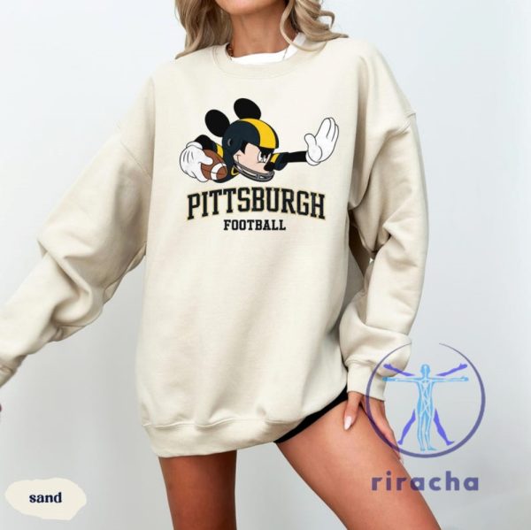 Disney Mickey Mouse Pittsburgh Steelers Football Sweatshirt Hoodie Shirt Game Day Apparel For Fans Men Women Unisex Shirts Tshirt Unique riracha 1