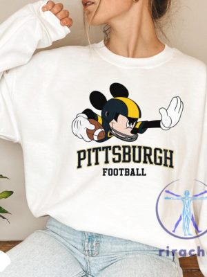 Disney Mickey Mouse Pittsburgh Steelers Football Sweatshirt Hoodie Shirt Game Day Apparel For Fans Men Women Unisex Shirts Tshirt Unique riracha 2