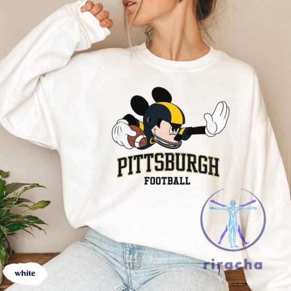 Disney Mickey Mouse Pittsburgh Steelers Football Sweatshirt Hoodie Shirt Game Day Apparel For Fans Men Women Unisex Shirts Tshirt Unique riracha 2