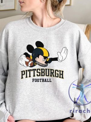 Disney Mickey Mouse Pittsburgh Steelers Football Sweatshirt Hoodie Shirt Game Day Apparel For Fans Men Women Unisex Shirts Tshirt Unique riracha 3