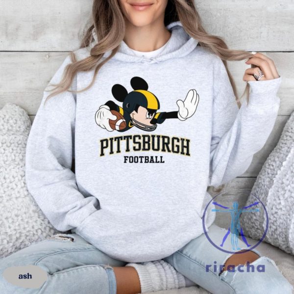 Disney Mickey Mouse Pittsburgh Steelers Football Sweatshirt Hoodie Shirt Game Day Apparel For Fans Men Women Unisex Shirts Tshirt Unique riracha 5