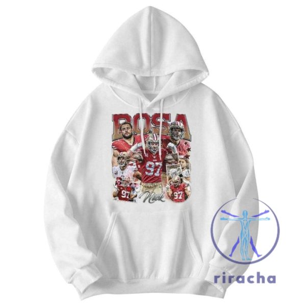 San Francisco 49Ers Nick Bosa Shirt Hoodie Sweatshirt Vintage Tee Football 90S Bootleg Gift Fan Unisex Shirts Gifts For Men Women Unique riracha 2