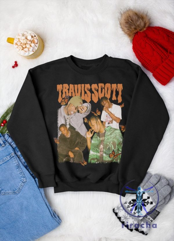 Travis Scott Merch Shirt Hoodie Sweatshirt Vintage Tee Gifts For Fan Men Women Shirts Sweater Pullover Birthday Gift Retro Tshirt Unique riracha 2