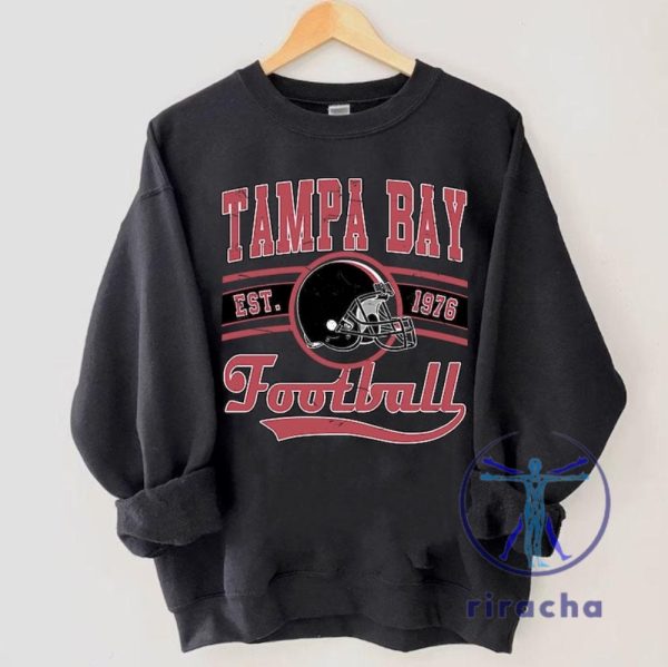 Vintage Tampa Bay Buccaneers Shirt Hoodie Sweatshirt Retro Gift For Football Fan Sport Men Women Tee Shirts Tshirt Birthday Christmas Unique riracha 1