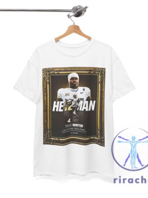 Travis Hunter 2024 He12man Winner Unisex Tee Shirt Hoodie Sweatshirt Gifts For Fan Men Women Apparel Game Day Tee Shirts Tshirt Unique riracha 5