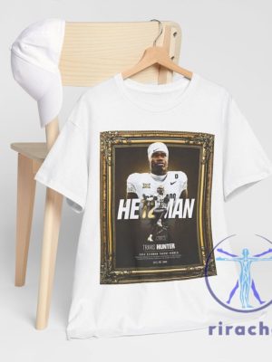 Travis Hunter 2024 He12man Winner Unisex Tee Shirt Hoodie Sweatshirt Gifts For Fan Men Women Apparel Game Day Tee Shirts Tshirt Unique riracha 7